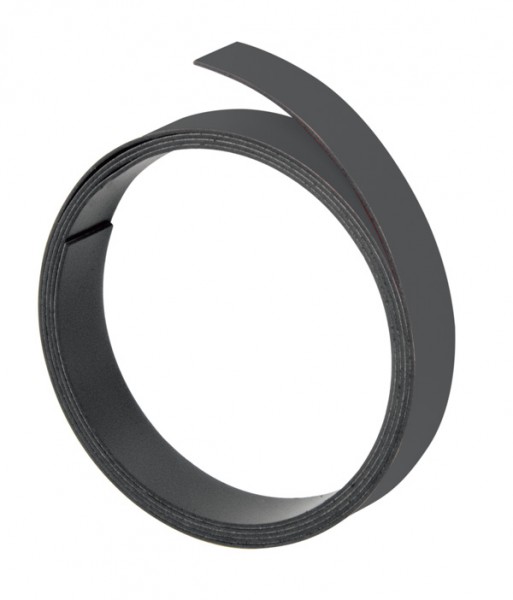 Magnetband 5 mmx1 m (B x L) Franken schwarz beschriftbar