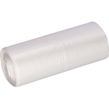 Müllsack 20 liter Polyethylen 6 µm transparent Maße:45x54cm (BxH) , 50 St./Pack
