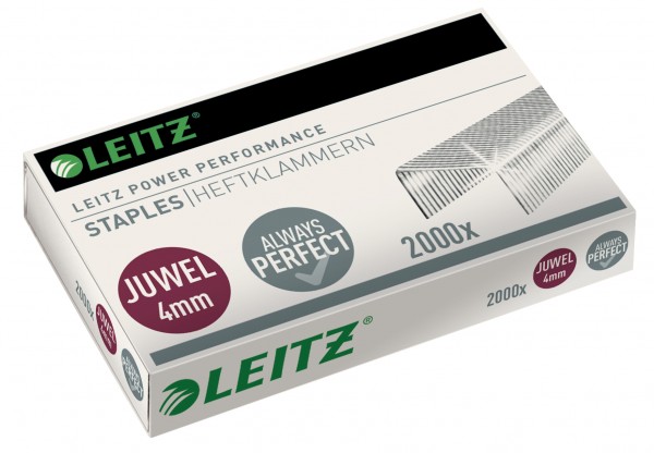 Heftklammern f.Juwel Heftzange 2000 St./Pack 5640 4 mm Schenkellänge,für Juwel 2000 und Juwel 3000