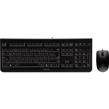 Tastatur-Maus-Set CHERRY DC 2000 schwarz