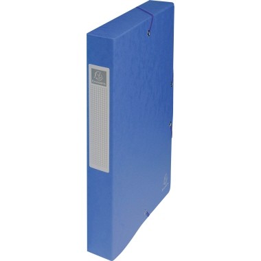 Sammelbox A4 Exacompta Exabox 40mm blau max. Füllhöhe an Papier: 40 mm