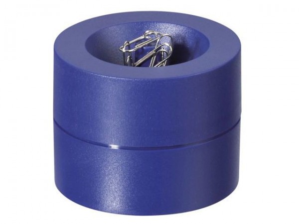 Klammernspender MAULpro rund blau Maße: 7,3 x 6 cm (Ø x H)