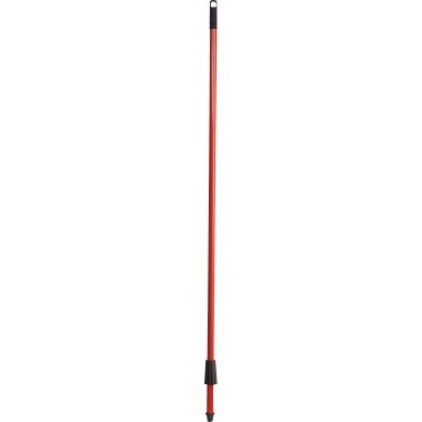 Besenstiel in-up haug® 2,1x130cm (Ø x H) rot mit Gewinde,Material: Stahl